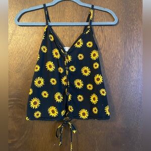 Sunflower tank top